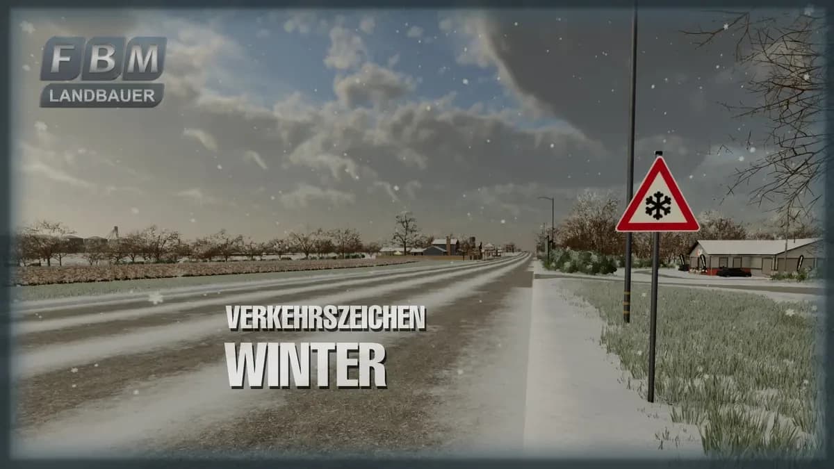 TRAFFIC SIGNS WINTER