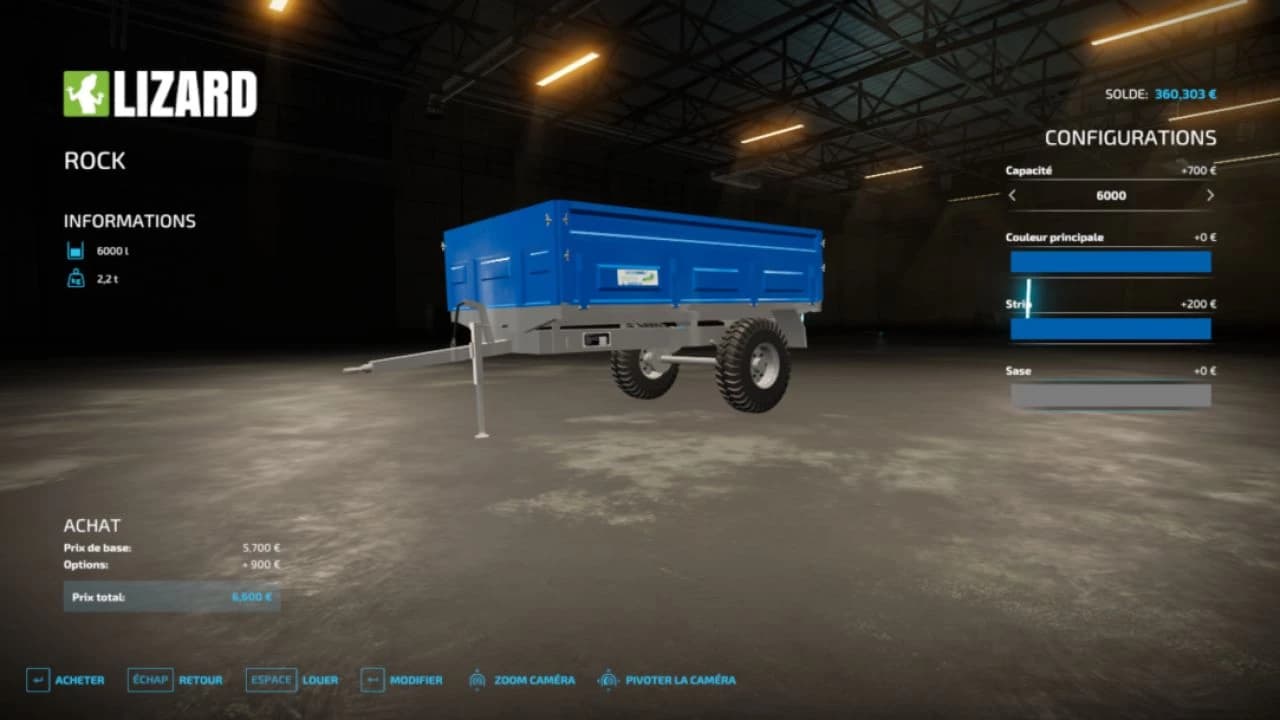 TRAILER ROCK 4T/6T