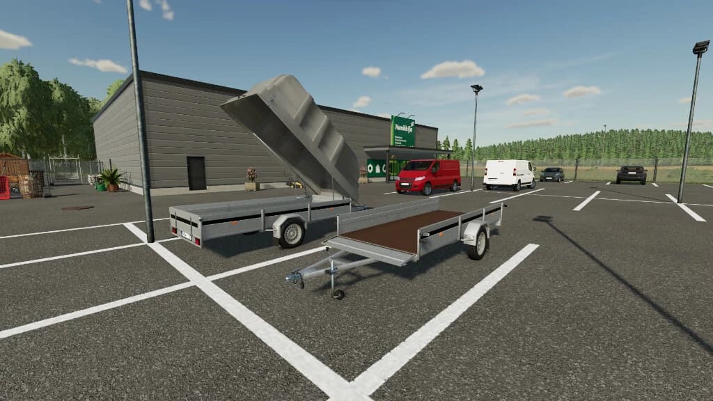 TRAILER WITH CANOPY 2