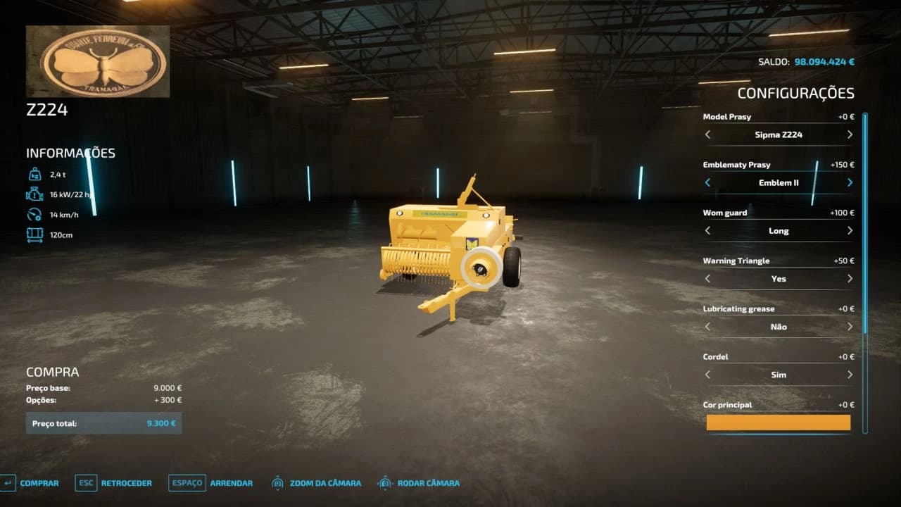 TRAMAGAL BALER BETA 3