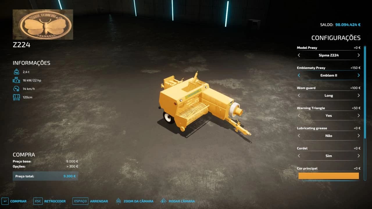 TRAMAGAL BALER BETA