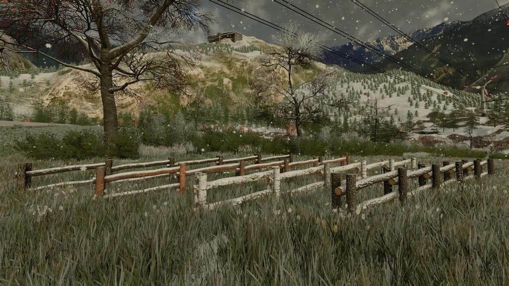 TREE TRUNK FENCES 5