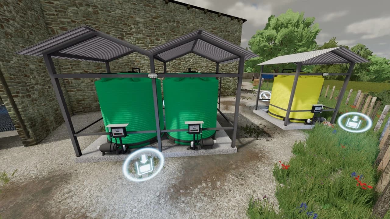 TWO FILLING TANKS (DIESEL)
