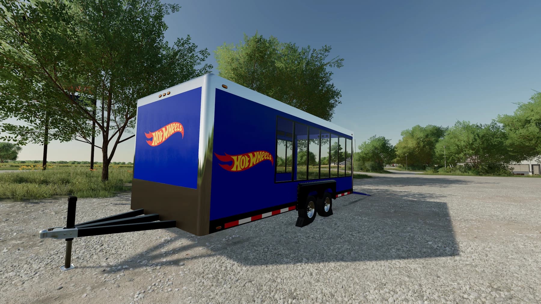 Trailer with windows 3