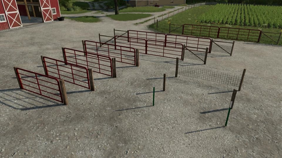 U.S. FARM FENCE PACK 3