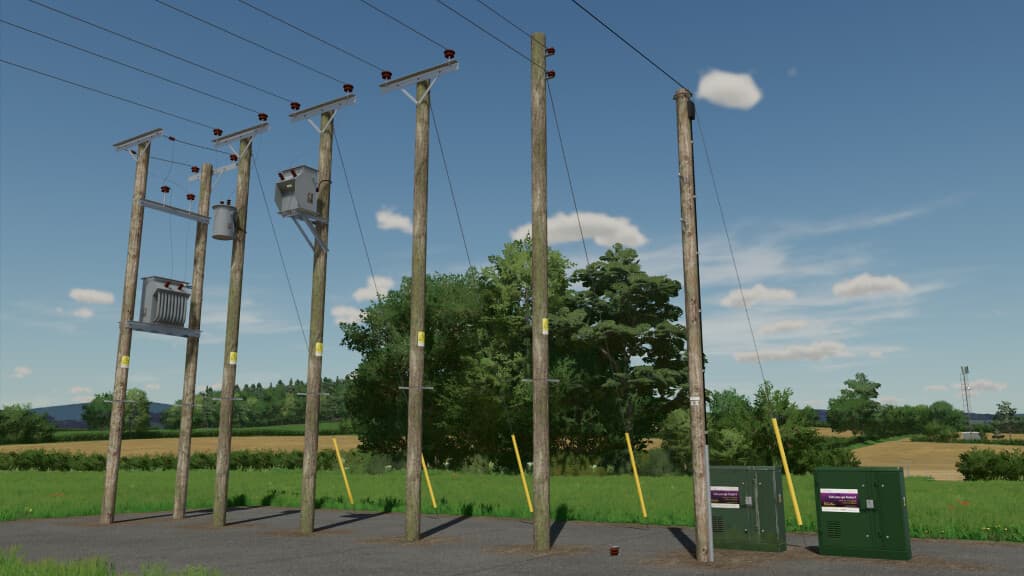 UK Powerline And Telegraph Pack (Prefab) 4