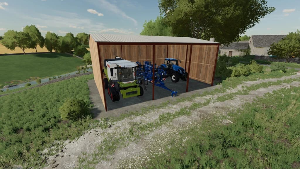UK STYLE VEHICLE SHED 3