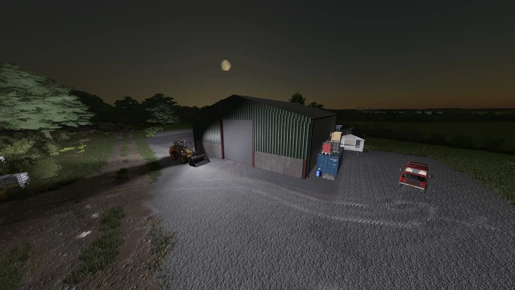 UK Style Grain Shed 6