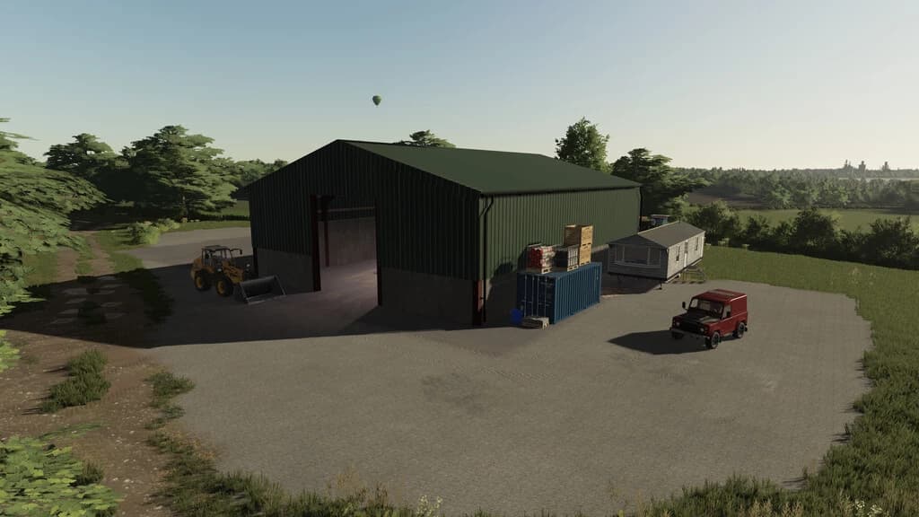 UK Style Grain Shed 2