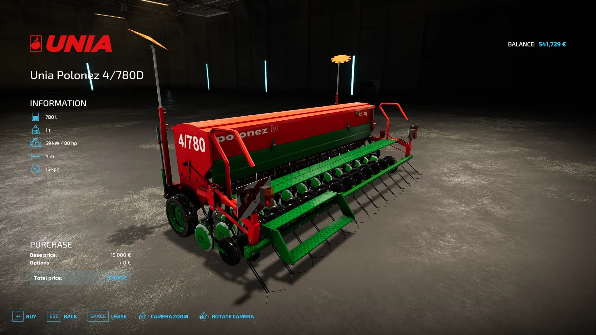 UNIA POLONEZ 4/780D SEEDER 2