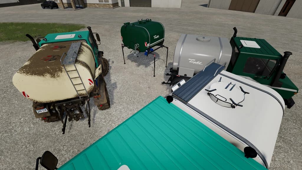 UNIMOG BUILD UP TANKS 2