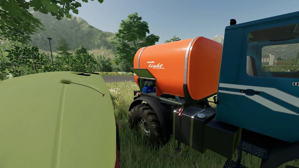 UNIMOG BUILD UP TANKS