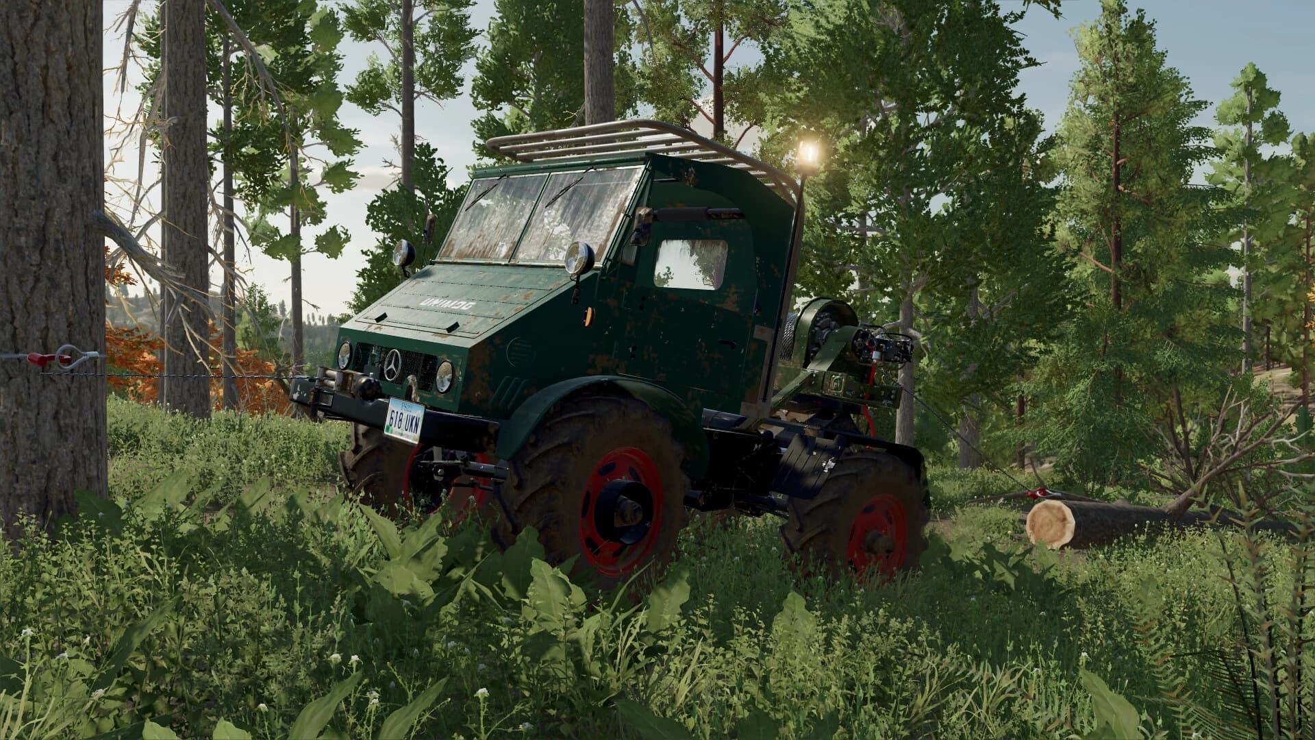 UNIMOG U406/411 FORSTKÄFIG 3