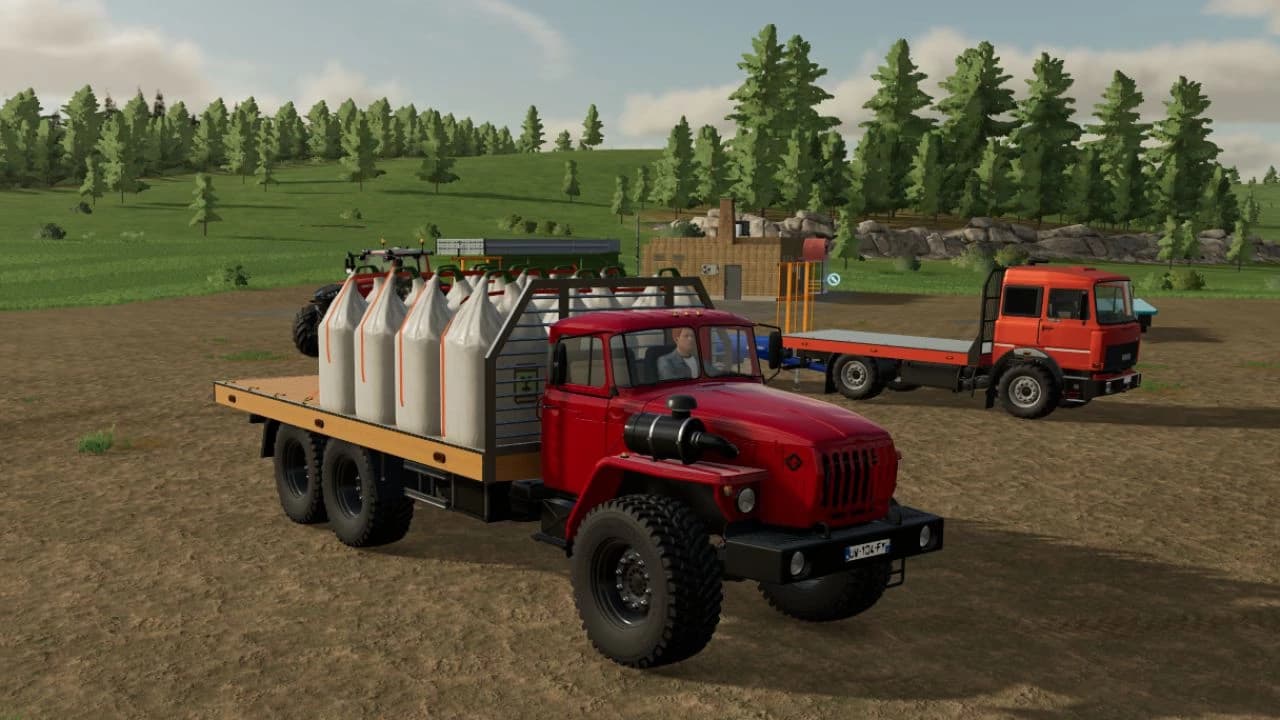 URAL FLATBED AUTOLOAD 2