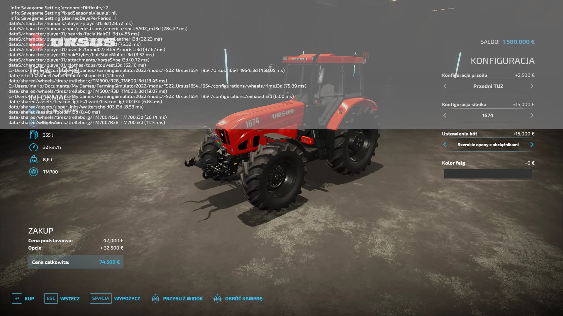 URSUS 1654 - 1954 PACK 2
