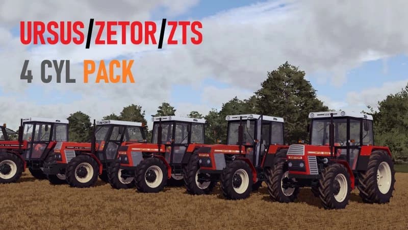 URSUS/ZETOR/ZTS 4 CYL PACK 5