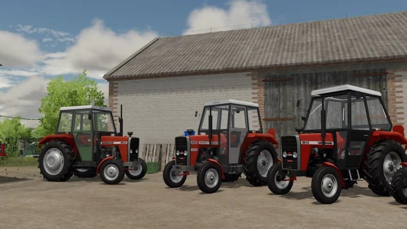 URSUS 3513 & MF255 2