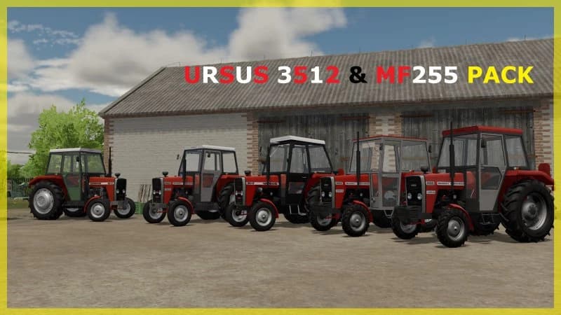 URSUS 3513 & MF255