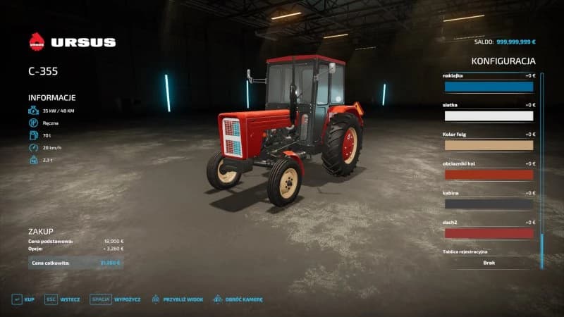URSUS C355 / C355M / C360