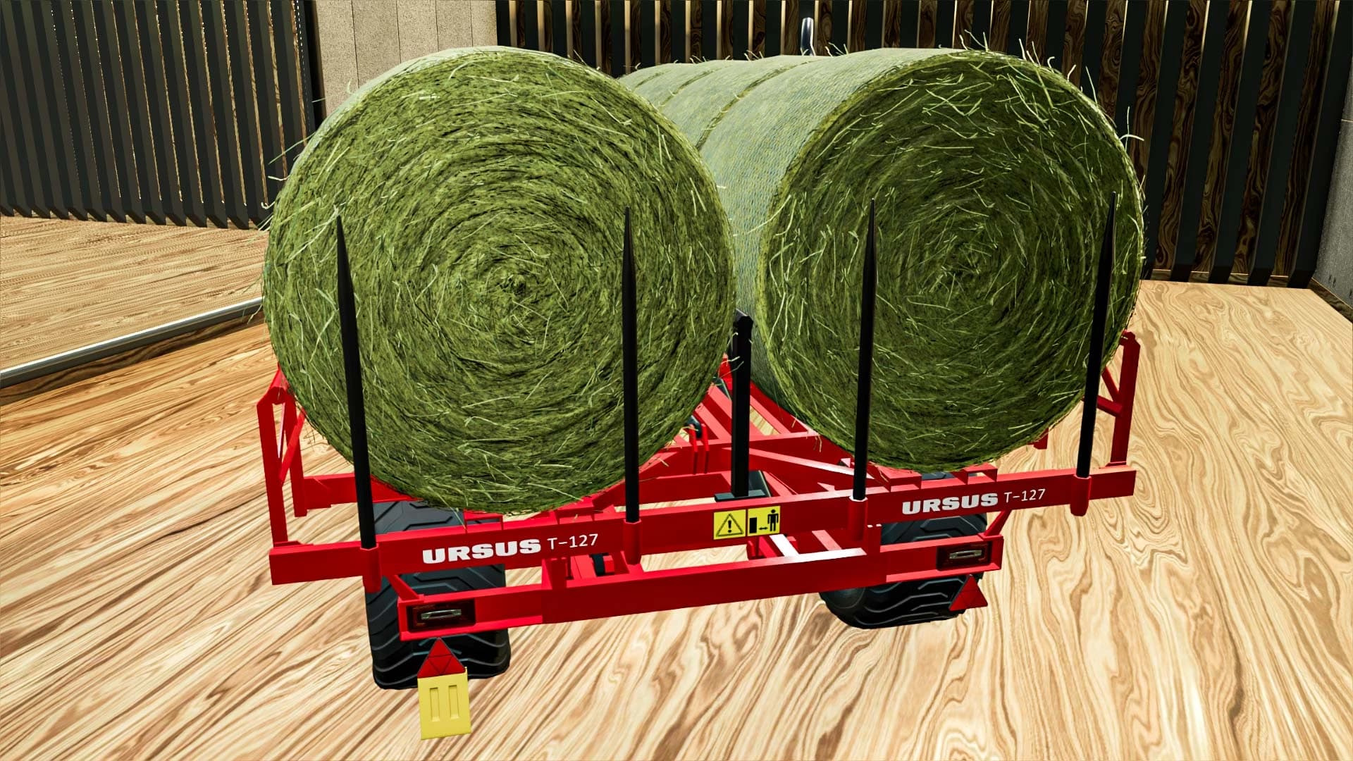 URSUS T127 BALE LOADER 2