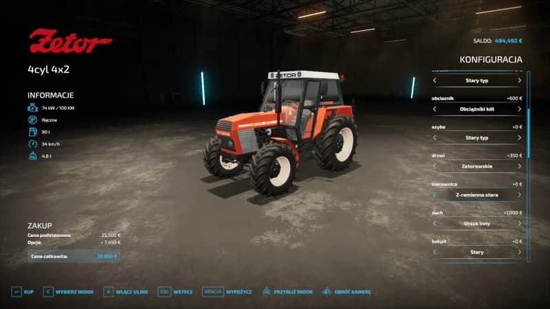 URSUS/ZETOR/ZTS 4 CYL PACK 2