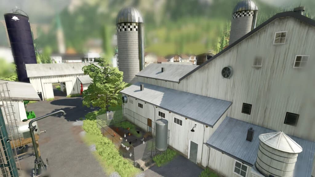 USA WHITE FARM BUILDINGPACK 5