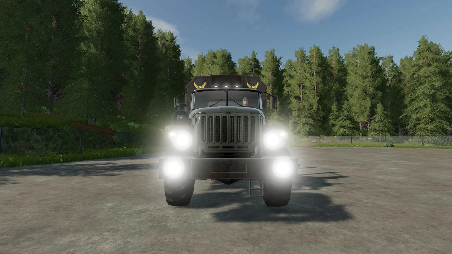 Ural 4320 Timber truck 2