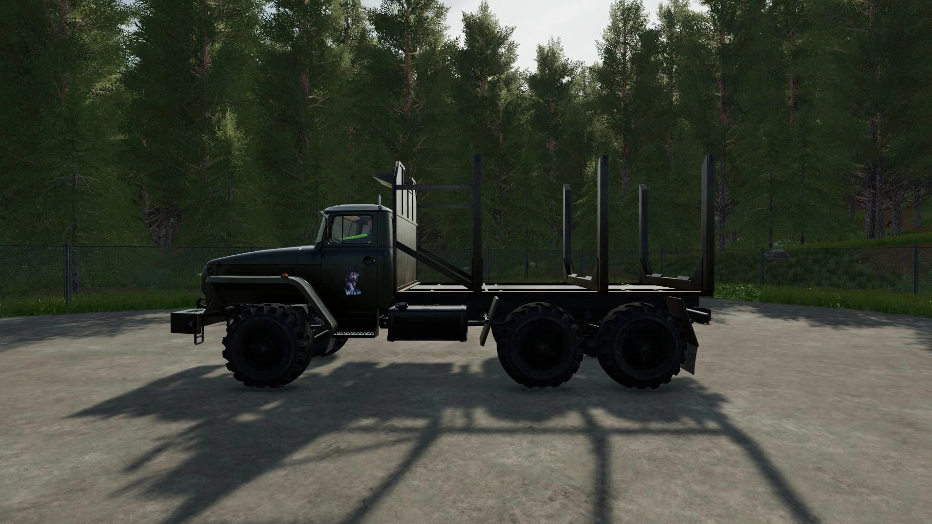 Ural 4320 Timber truck