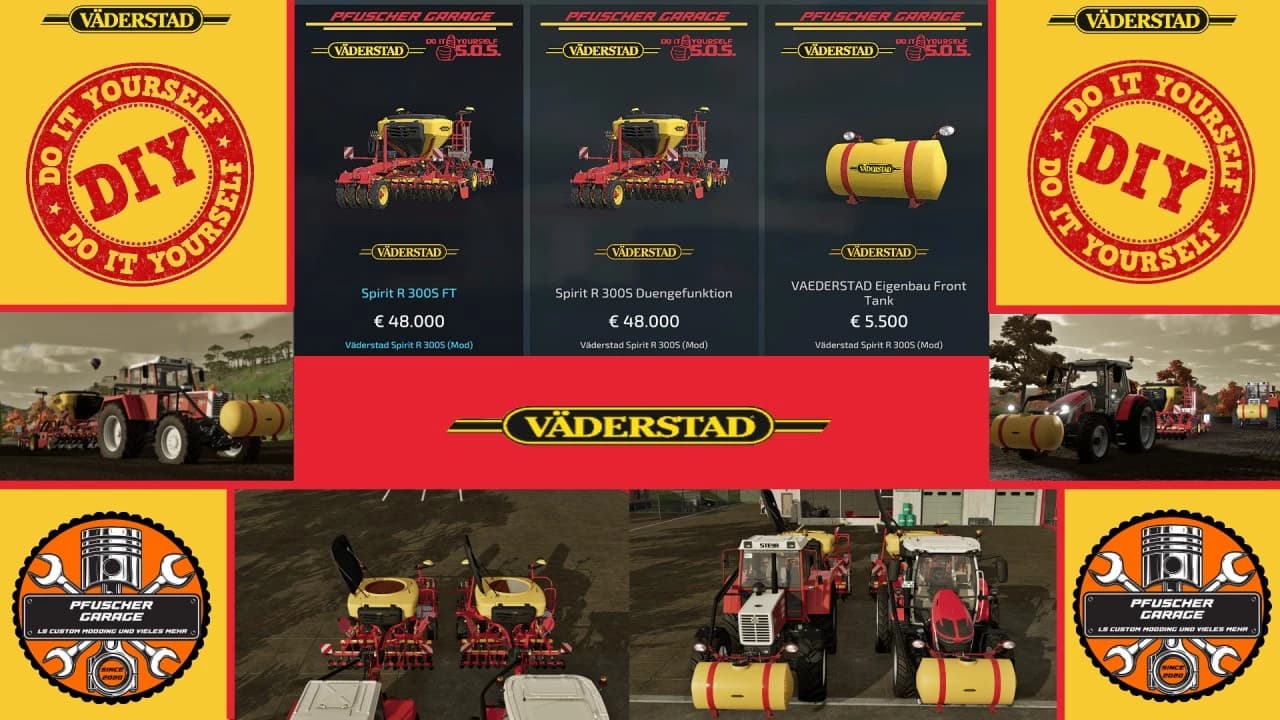 VÄDERSTAD SPIRIT 300 PACK
