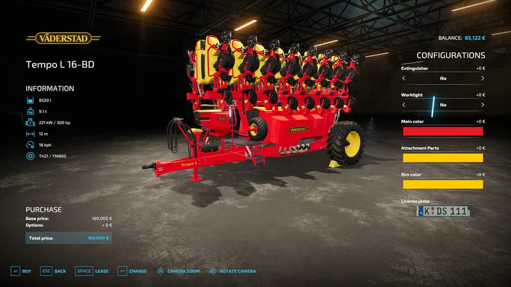 VAEDERSTAD TEMPO L16 BD 3