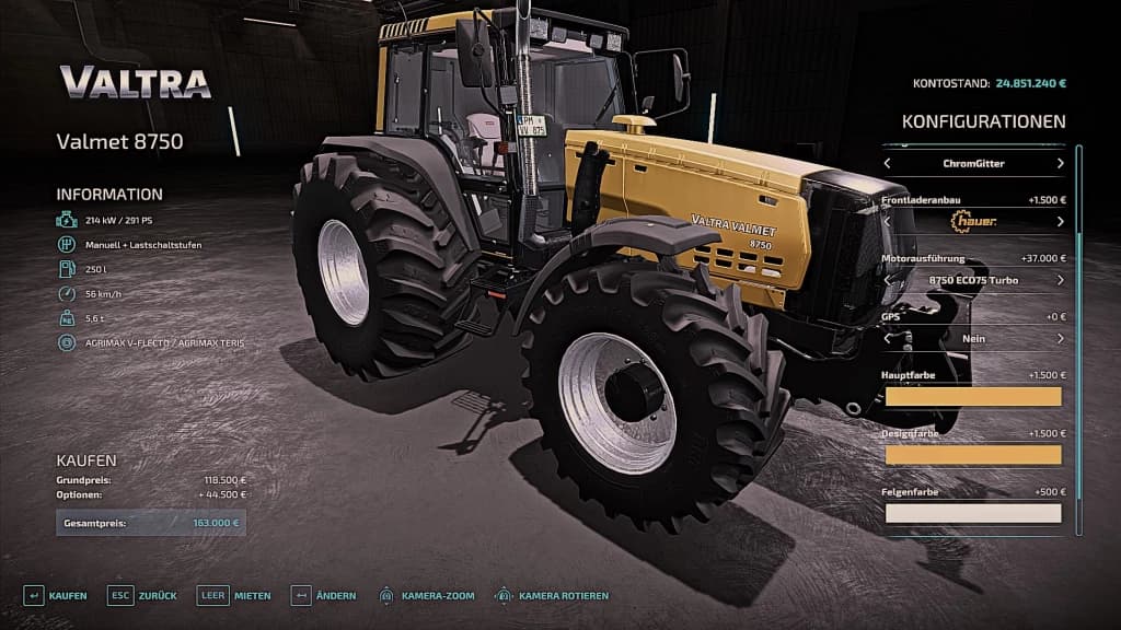 VALTRA VALMET 8750 VT-DRIVE 2