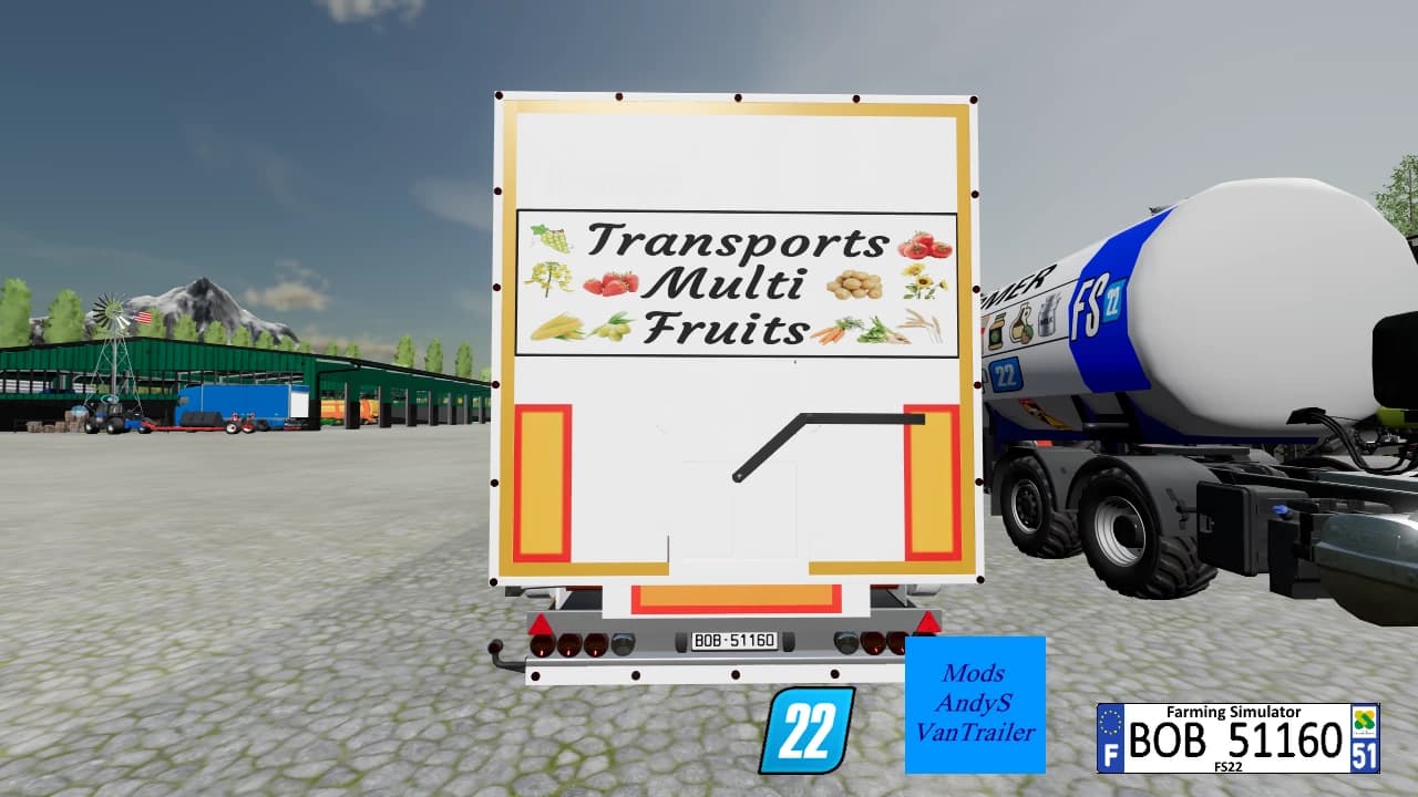VAN TRAILER GRAIN 2 4