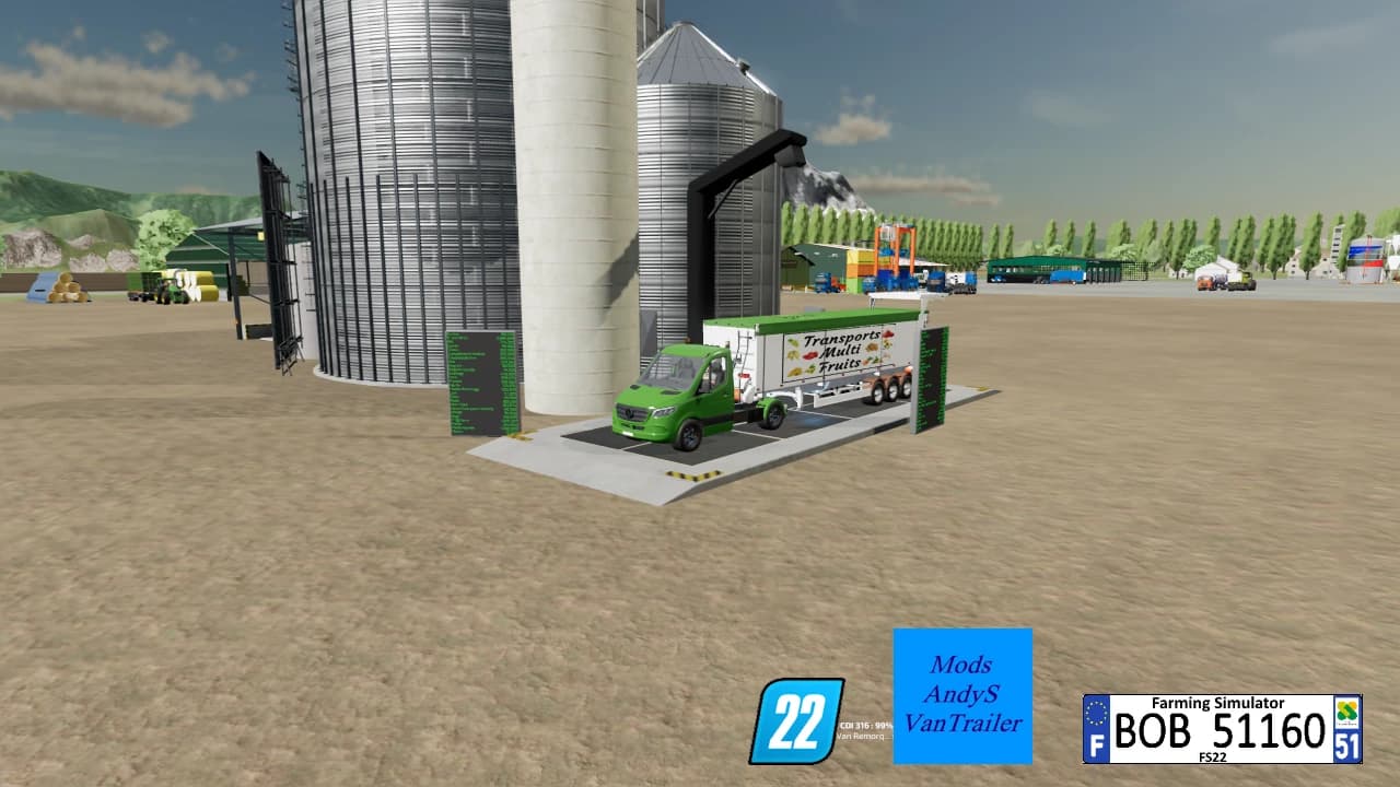 VAN TRAILER GRAIN 2 3