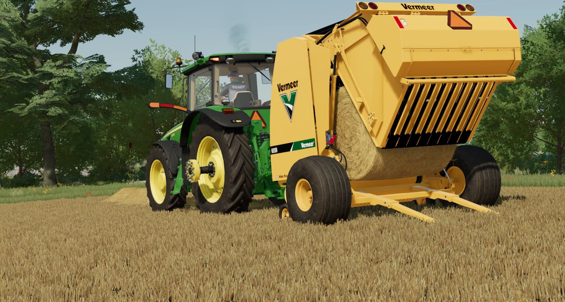 VERMEER 605N ROUND BALER 2