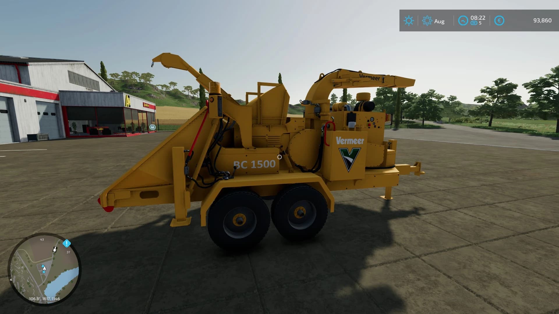 VERMEER WOODCHIPPER 2