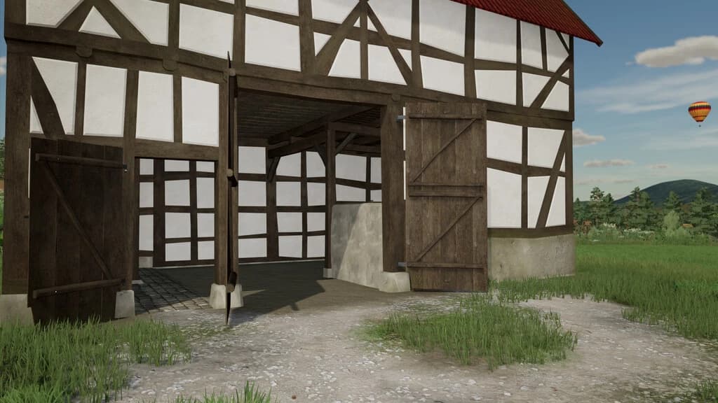 VERY OLD TIMBERFRAME BARN 3