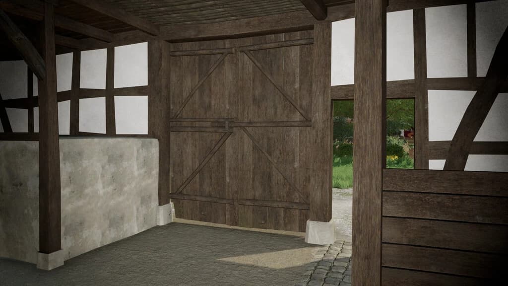 VERY OLD TIMBERFRAME BARN