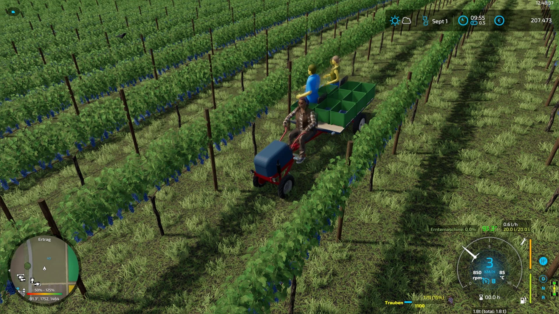 VINE TRACTOR 5
