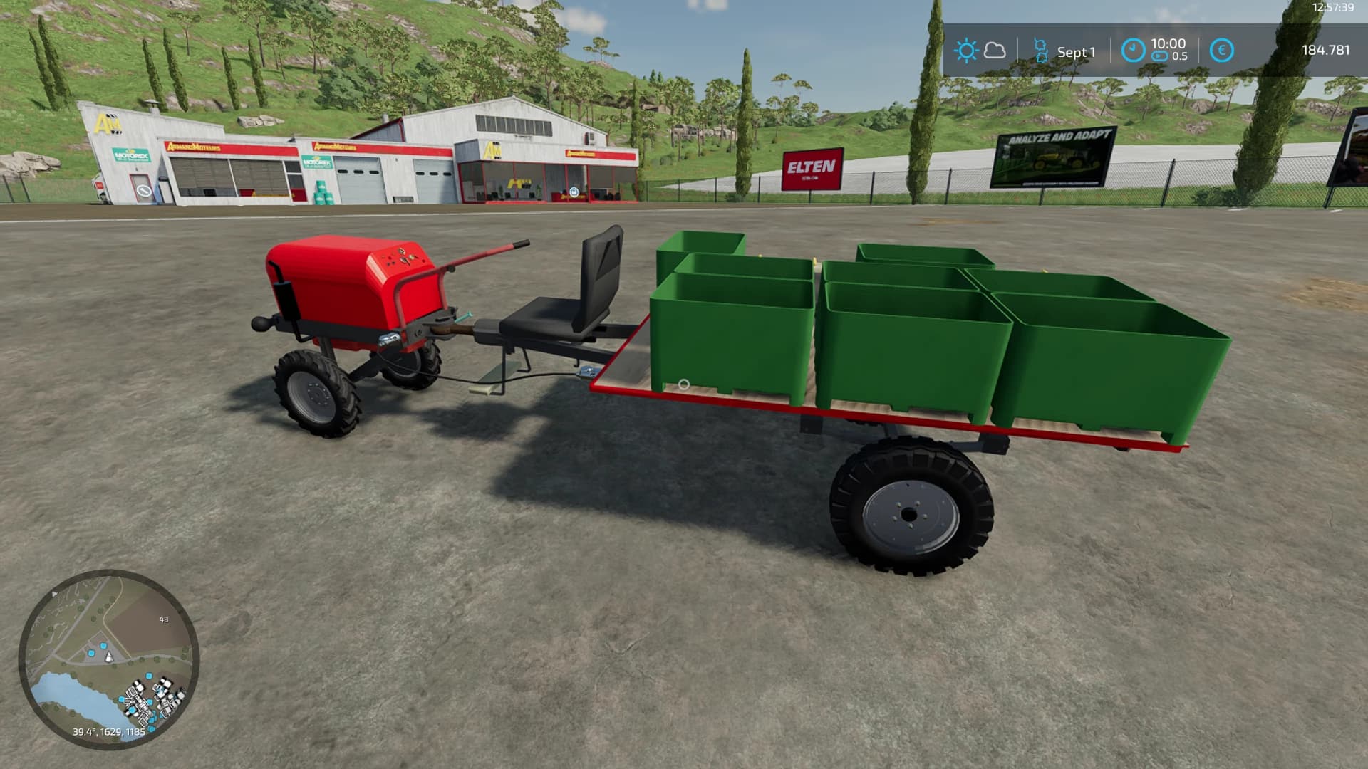 VINE TRACTOR