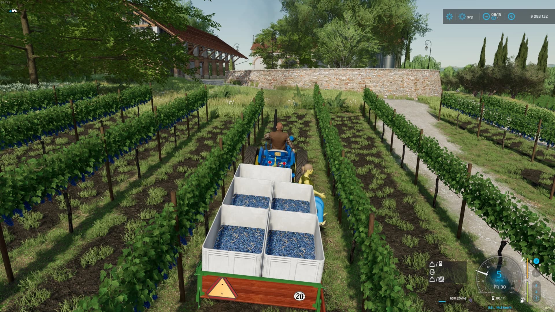VINEHAND HARVEST TRAILER 2
