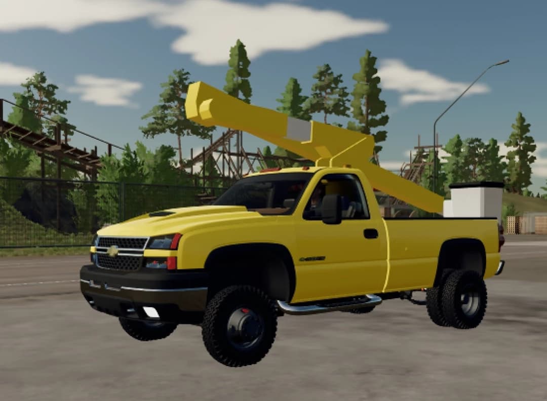 VINTAGE CHEVY BUCKET TRUCK 2