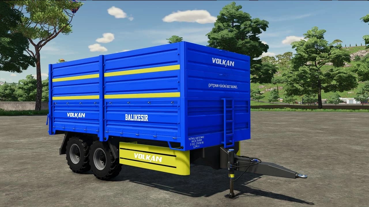 VOLKAN AGRICULTURAL TRAILER 2