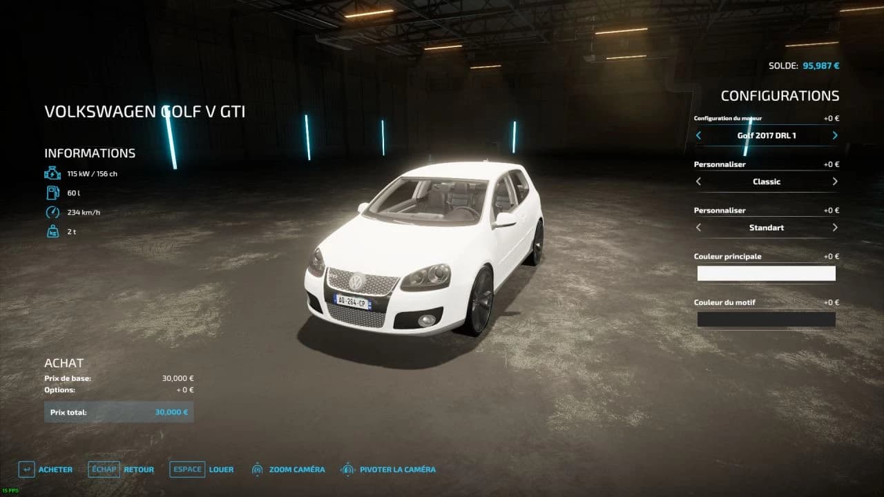 VOLKSWAGEN GOLF V GTI 2006/2008 2