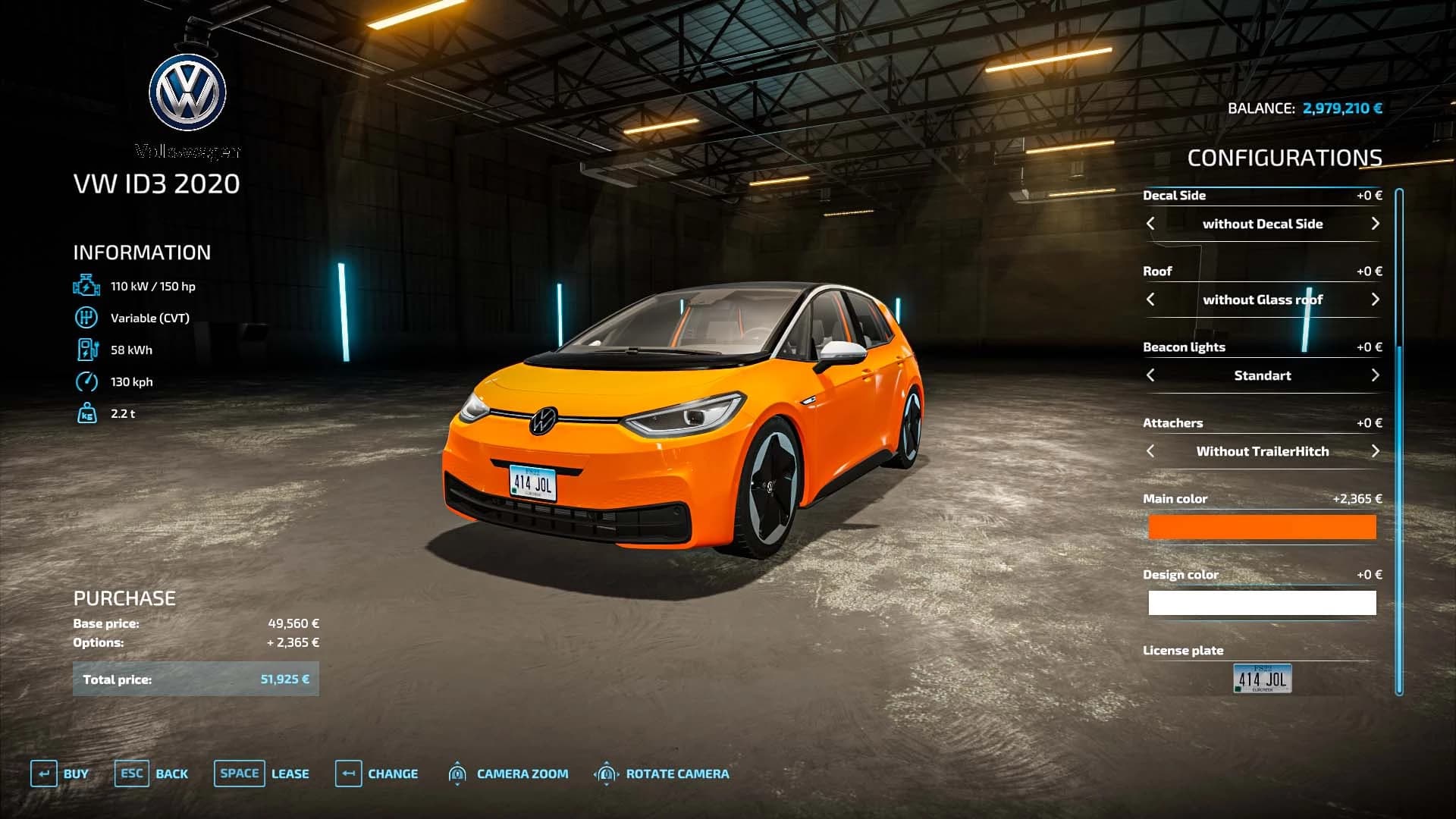 VOLKSWAGEN ID3 2