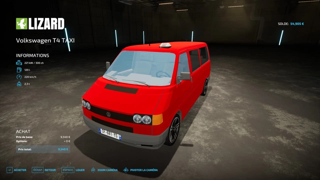 VOLKSWAGEN T4 TAXI PARIS BETA 2