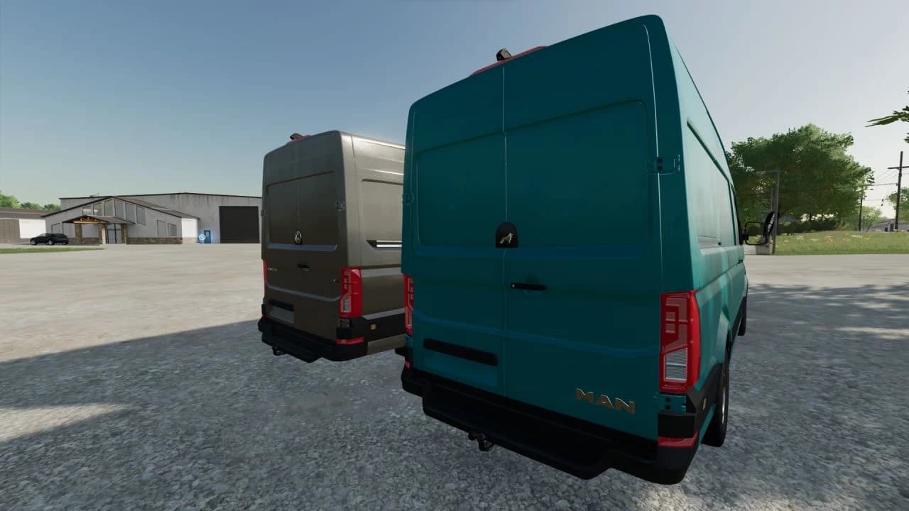 MAN & VOLKSWAGEN VAN PACK 4