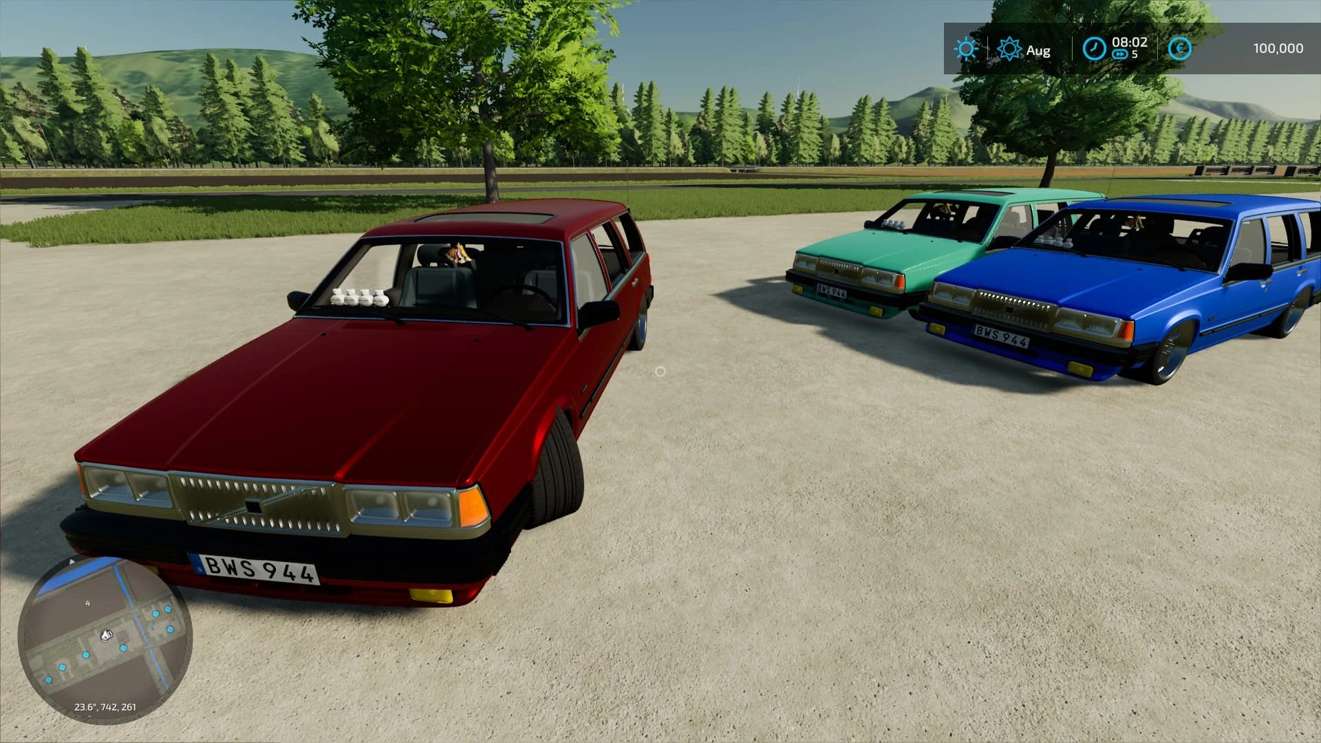 VOLVO 745 USA 4