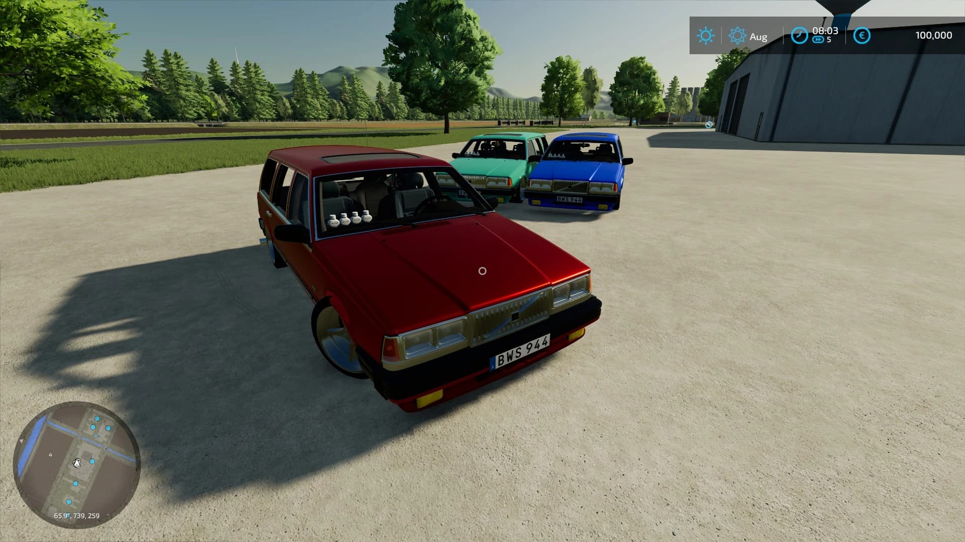 VOLVO 745 USA