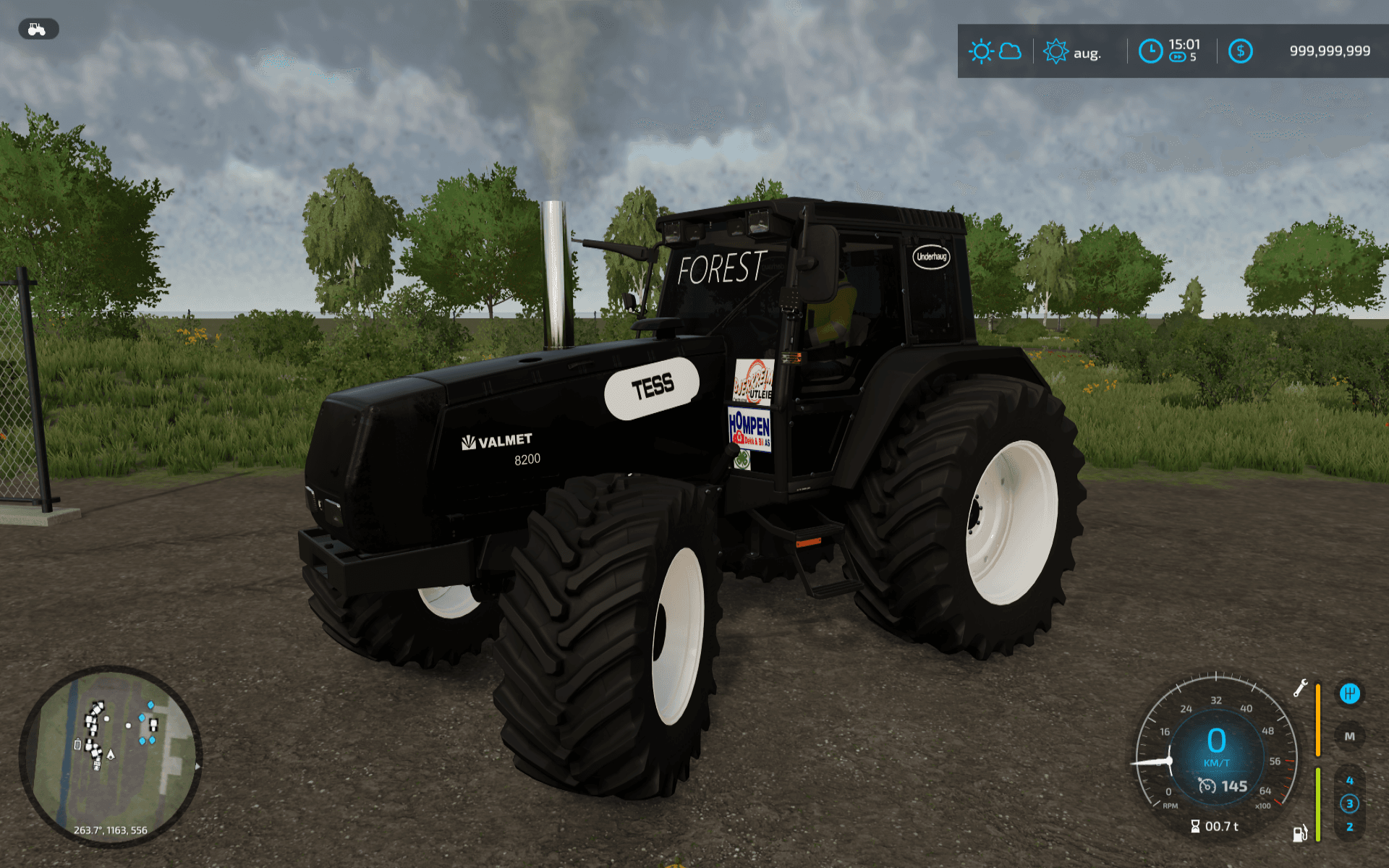 Valmet forest puller 3