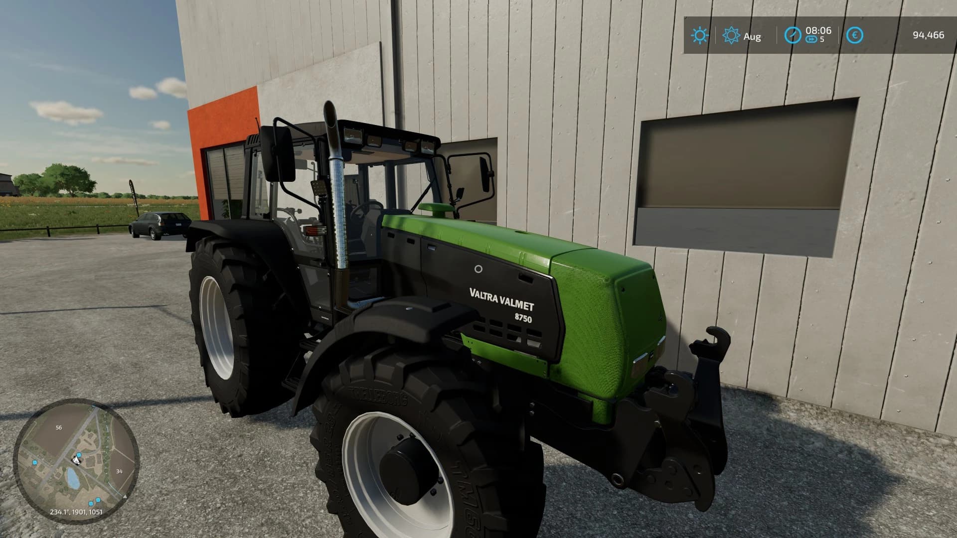 Valtra Valmet 8750